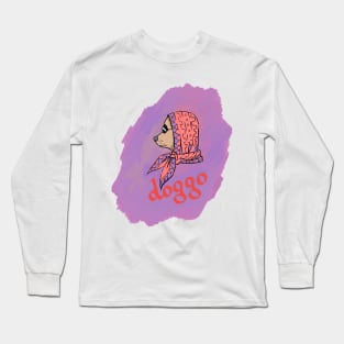 Babushka doggo Long Sleeve T-Shirt